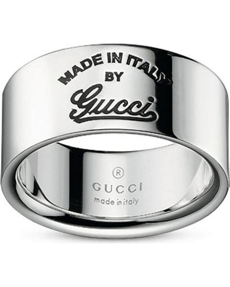 guccie ring|gucci trademark ring.